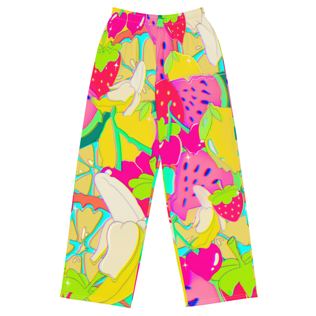 Fruit Salad Wide Leg Trousers