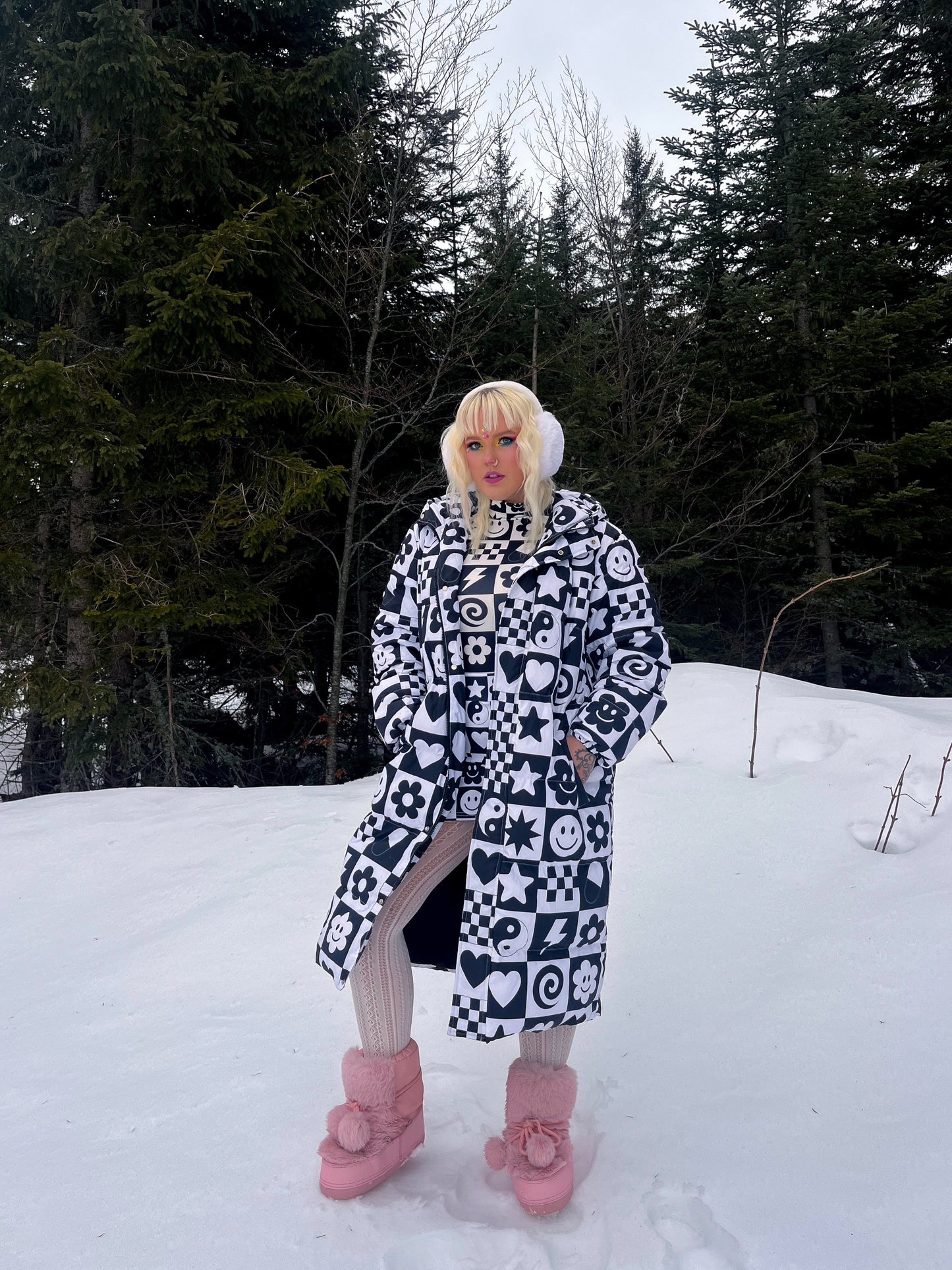 Chill Pill Long Puffer Jacket