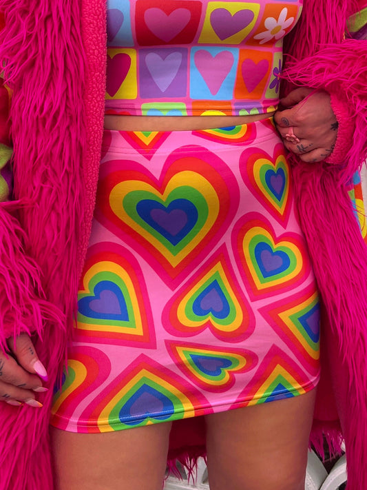 One Love Mini Skirt