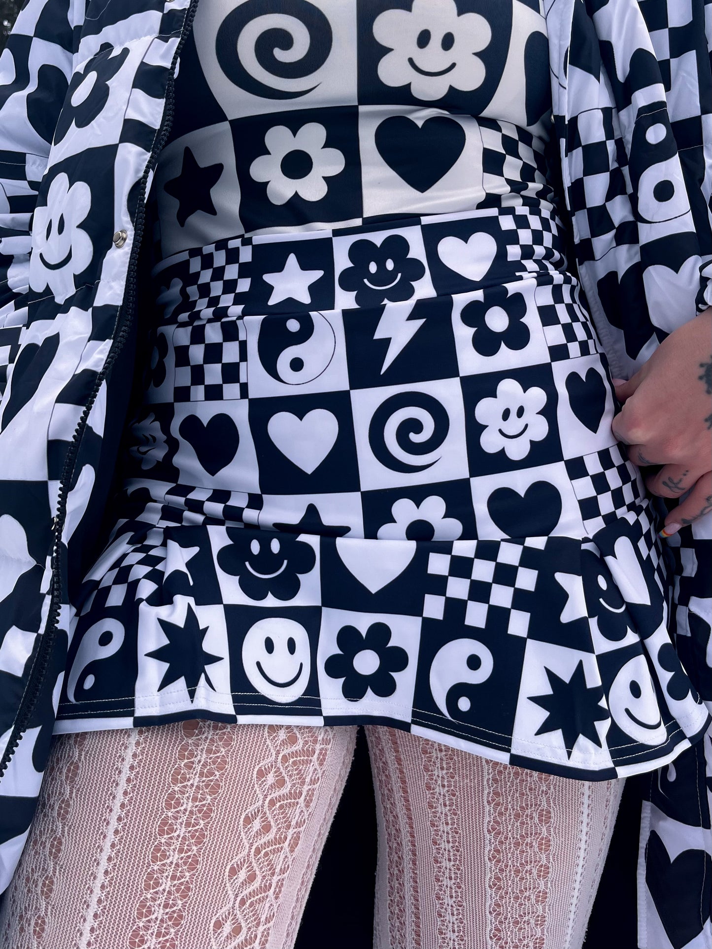 Chill Pill Pleated Skort