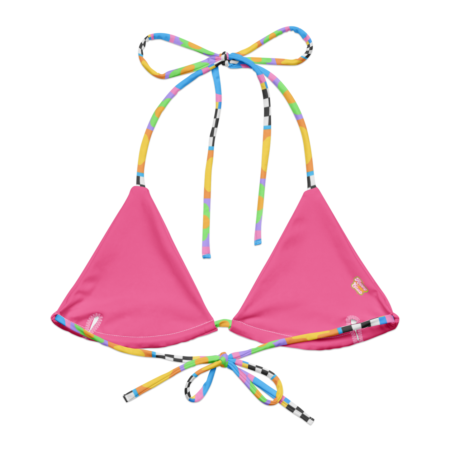 Vibe Check Triangle Bikini Top