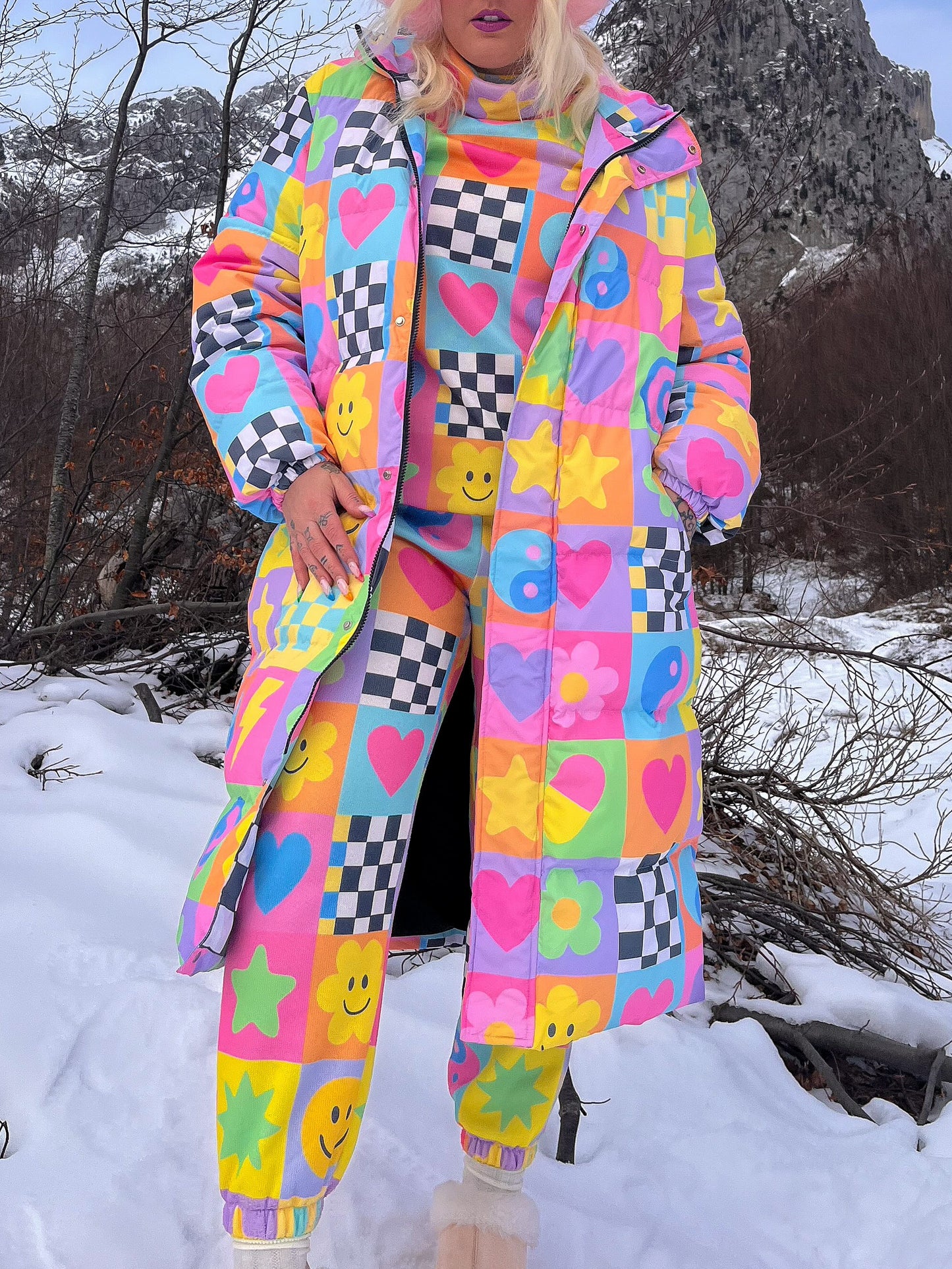 Vibe Check Long Puffer Jacket