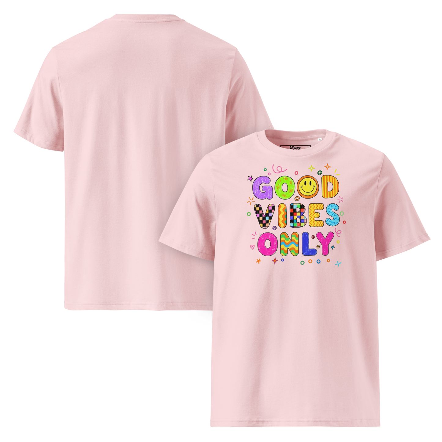 Good Vibes Only T-shirt (Pink)