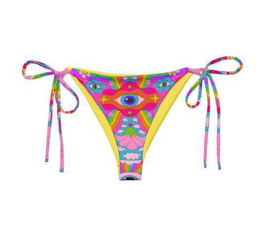 Cosmic Gaze String Bikini Bottoms