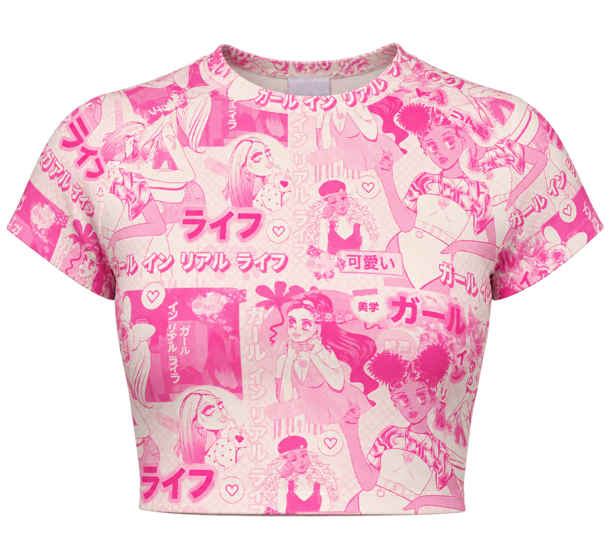 Club Kawaii Cropped Tee
