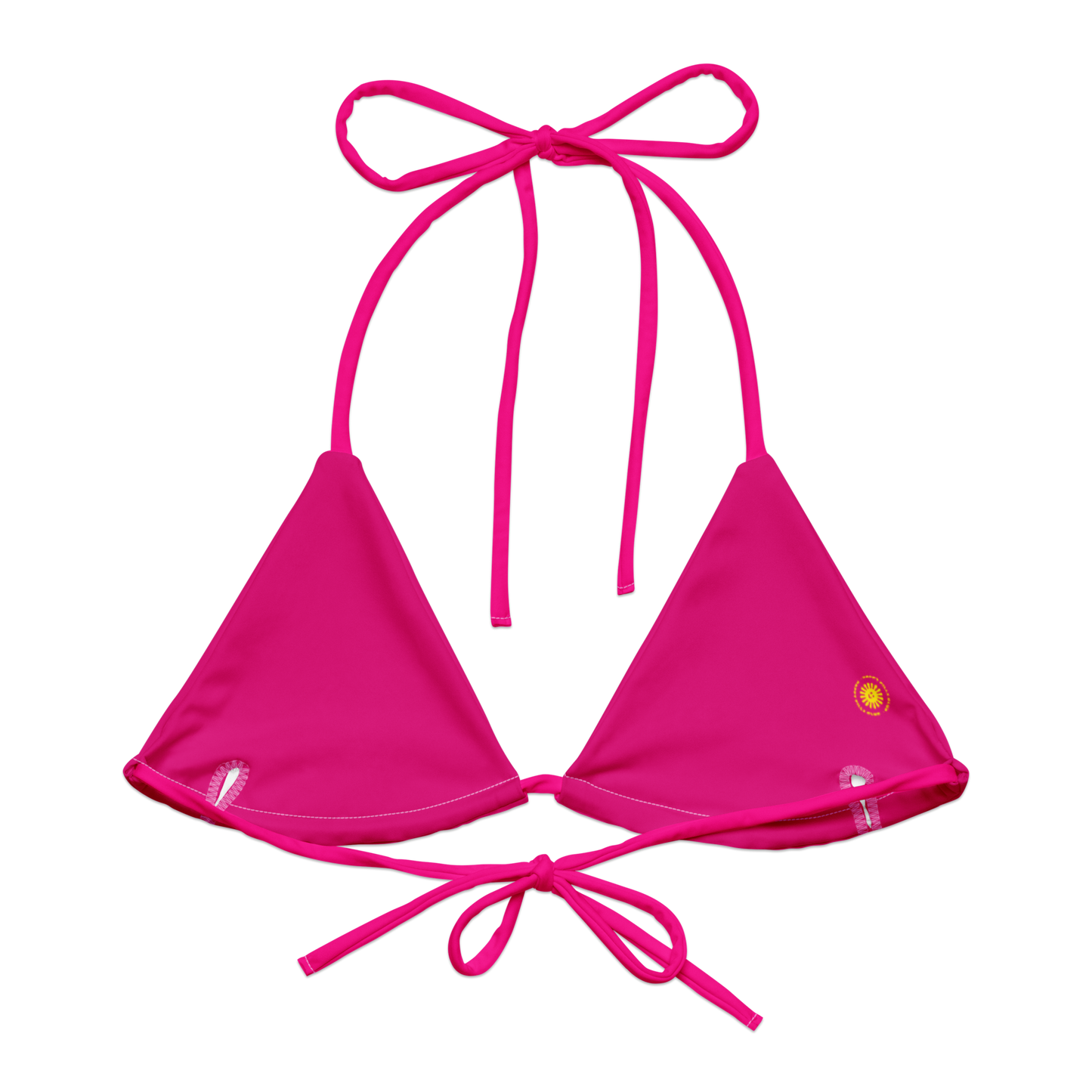 Loved Up Triangle Bikini Top
