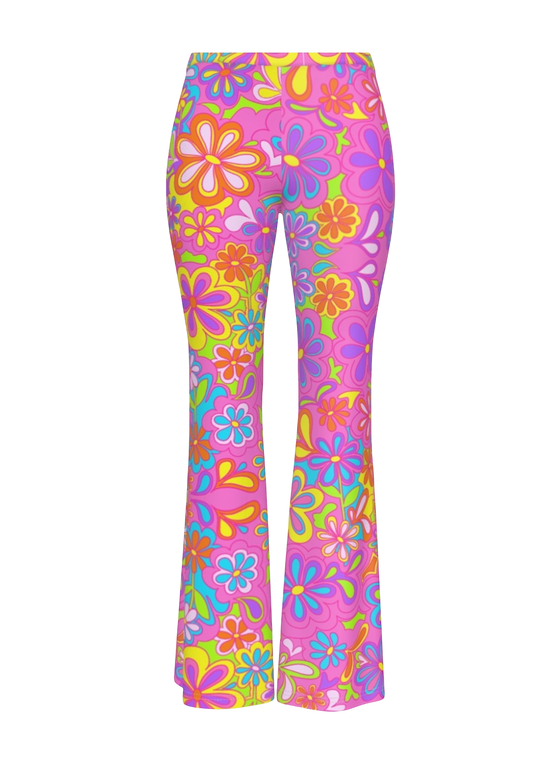 Groovy Bloom Bell Bottom Flares