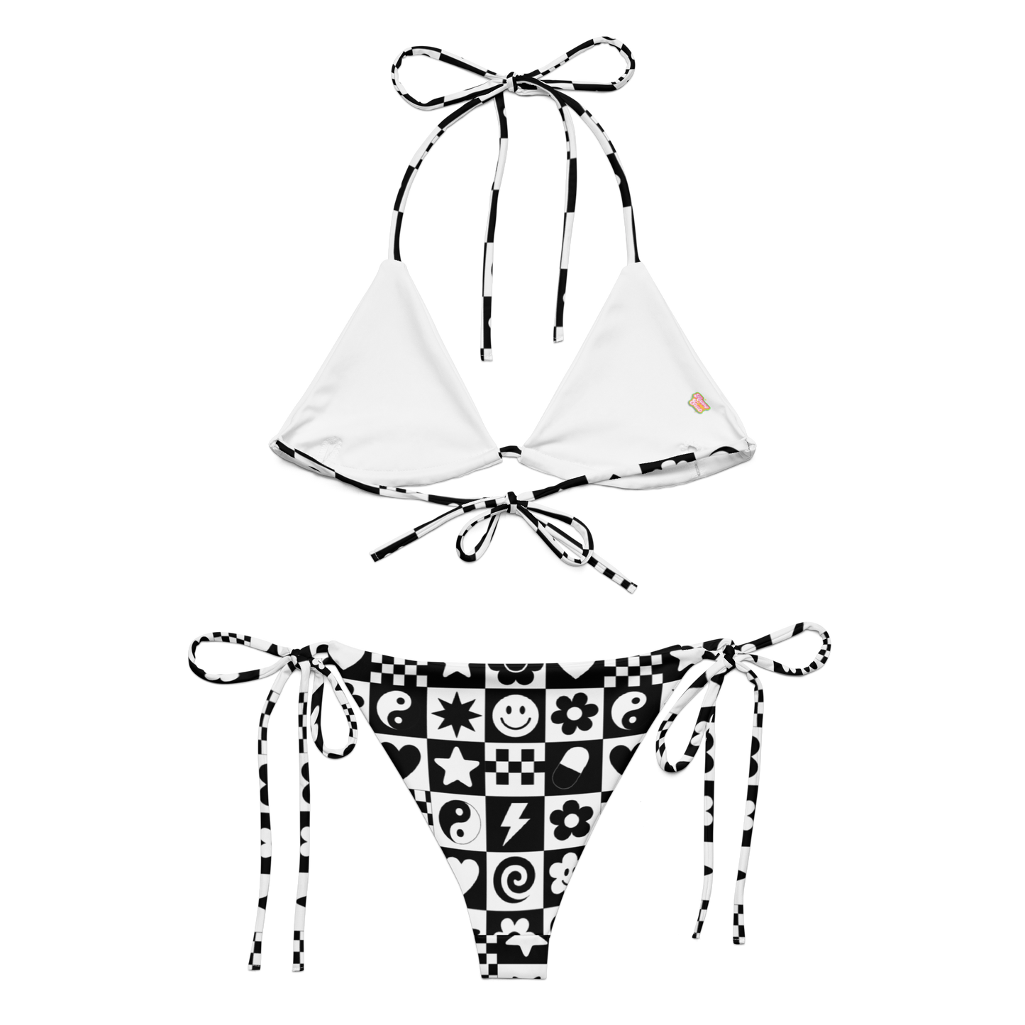 Chill Pill Triangle Bikini Set