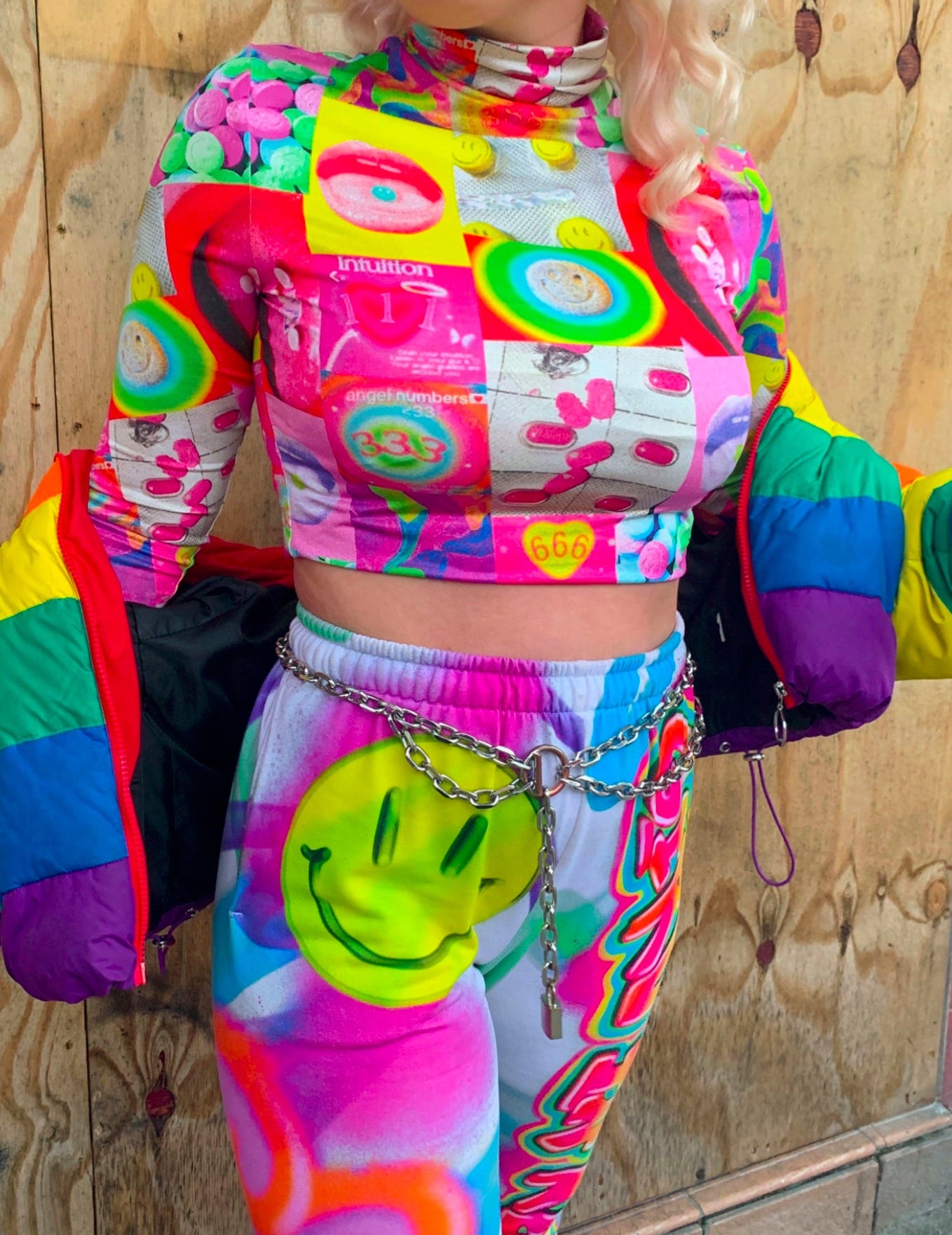 Sour Candy Roll Neck