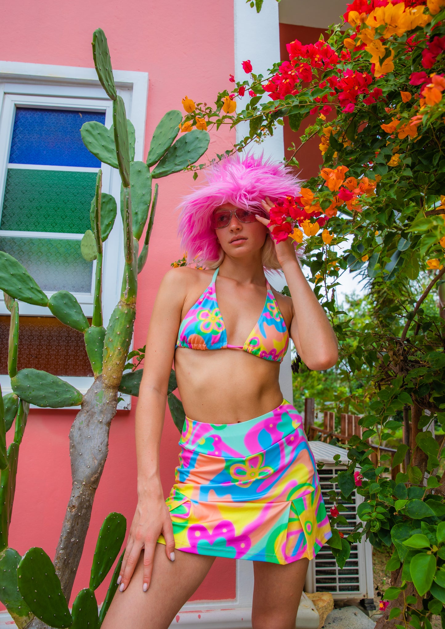 Paradise Pleated Skort