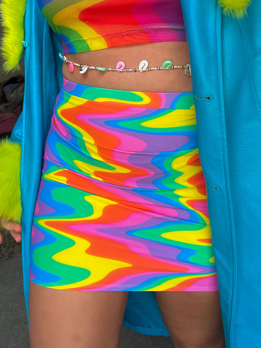 Totally Trippin’ Mini Skirt
