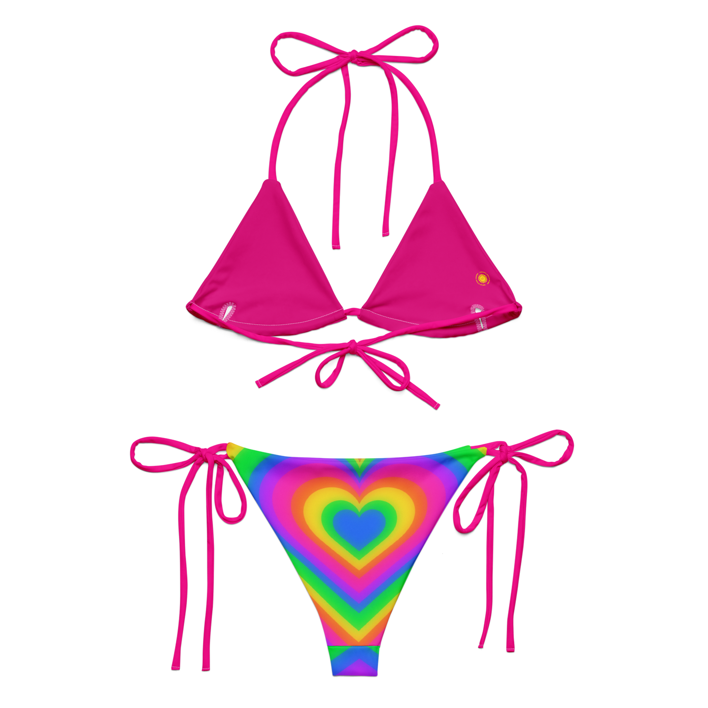 Loved Up Triangle Bikini Set