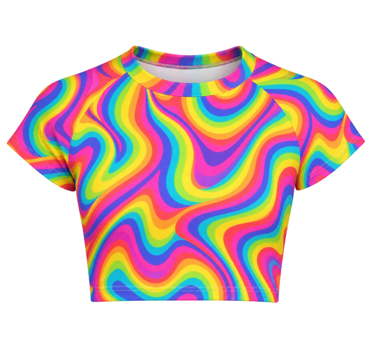 Sun Child Cropped Tee