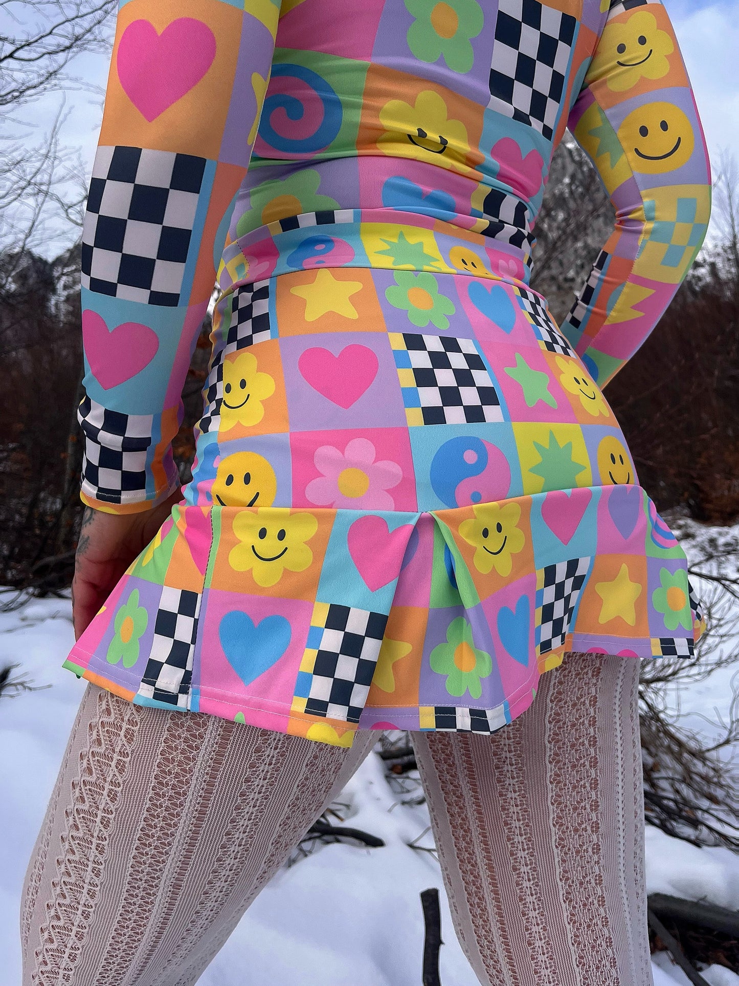 Vibe Check Pleated Skort