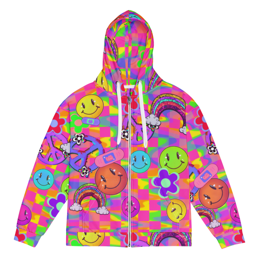 Hazy Daze Zip Up Hoodie