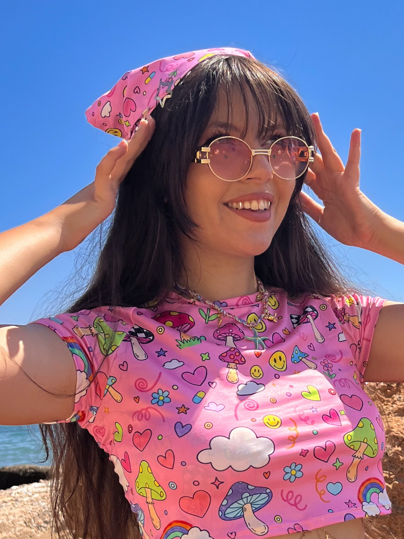 Groovy Shroom Bandana