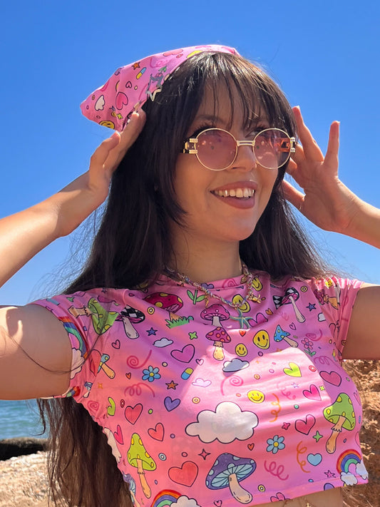 Groovy Shroom Bandana