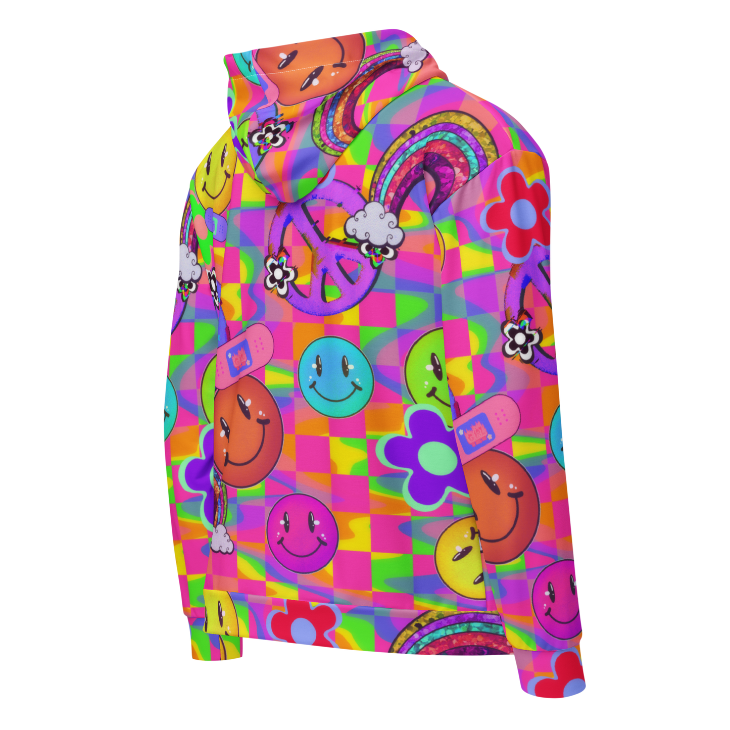 Hazy Daze Zip Up Hoodie