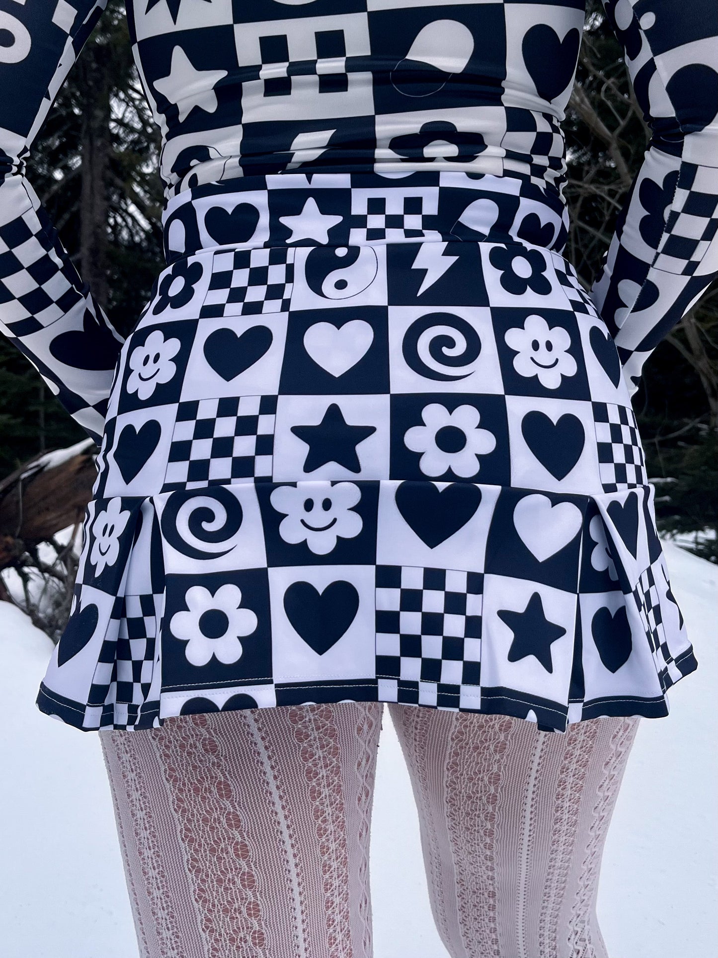 Chill Pill Pleated Skort