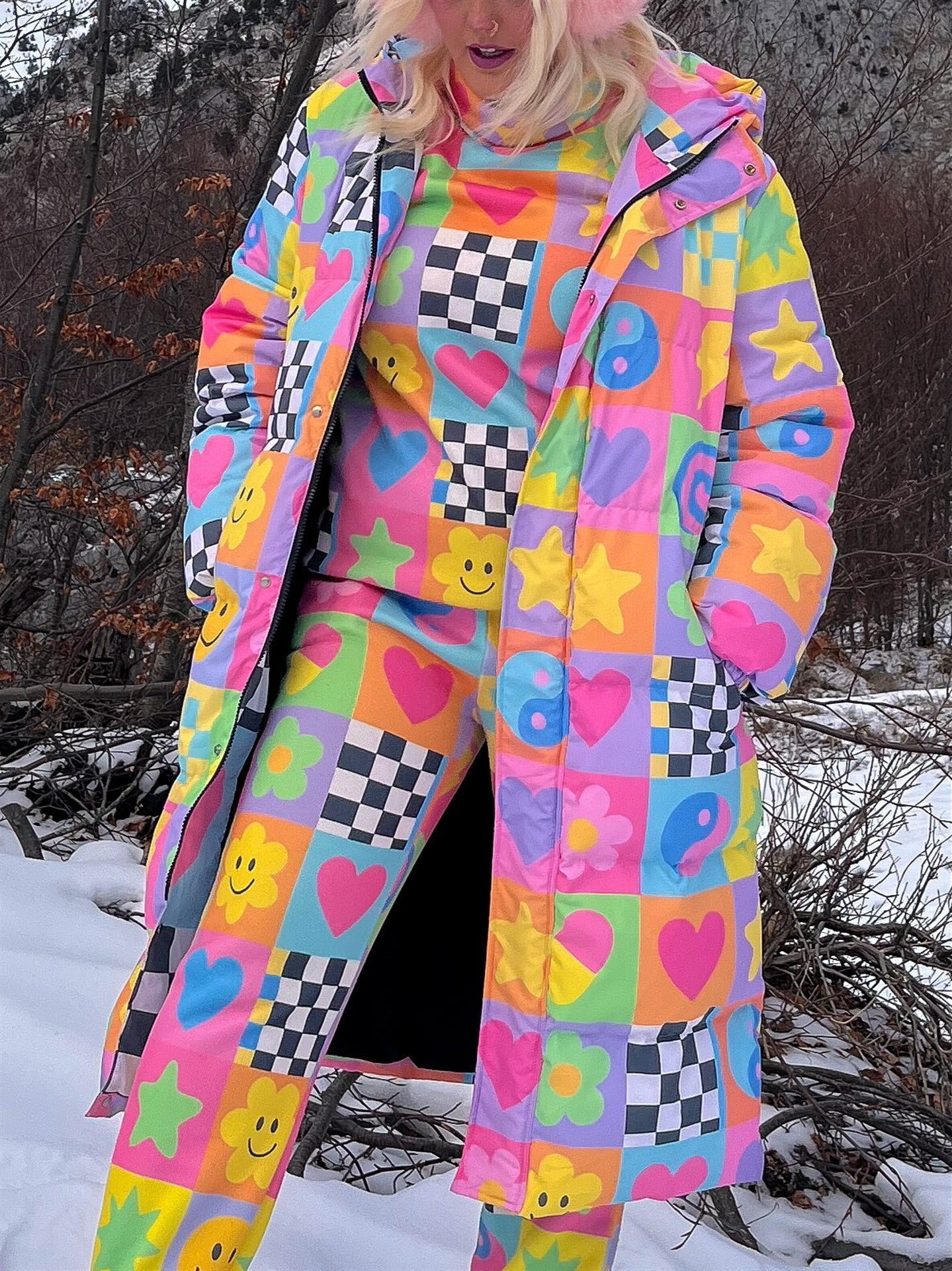 Vibe Check Long Puffer Jacket