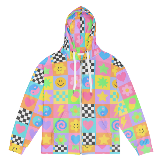 Vibe Check Zip Up Hoodie