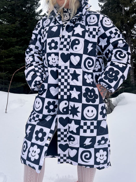 Chill Pill Long Puffer Jacket