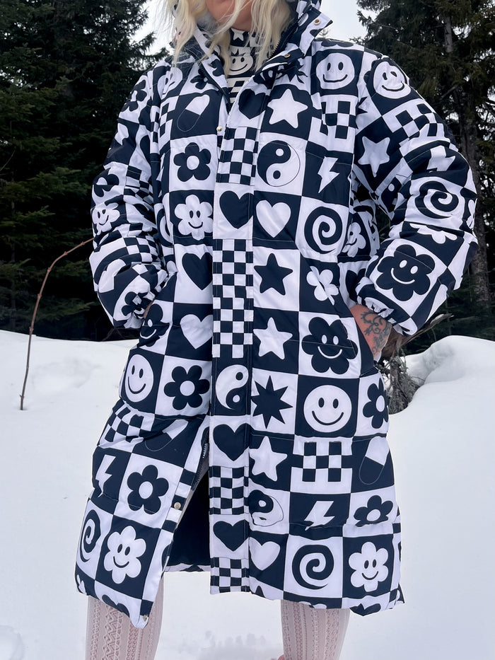 Chill Pill Long Puffer Jacket