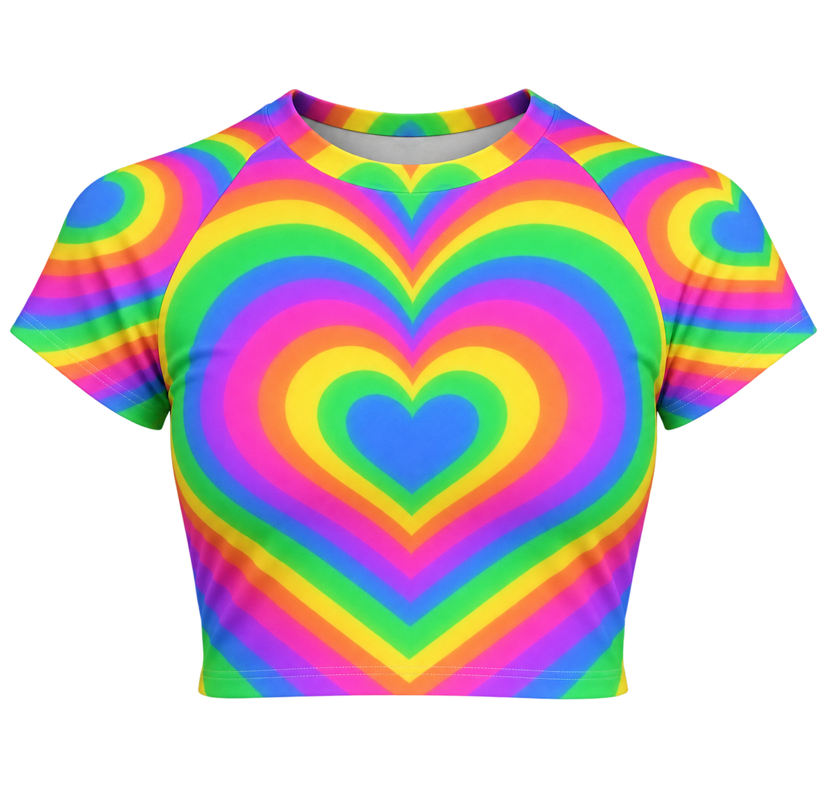 Loved Up Cropped Tee