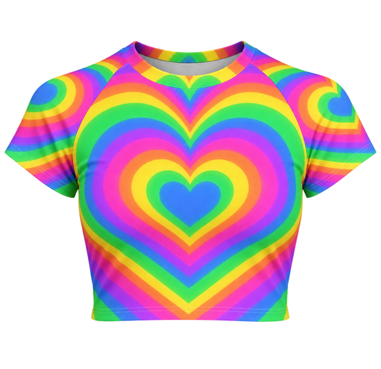 Loved Up Cropped Tee