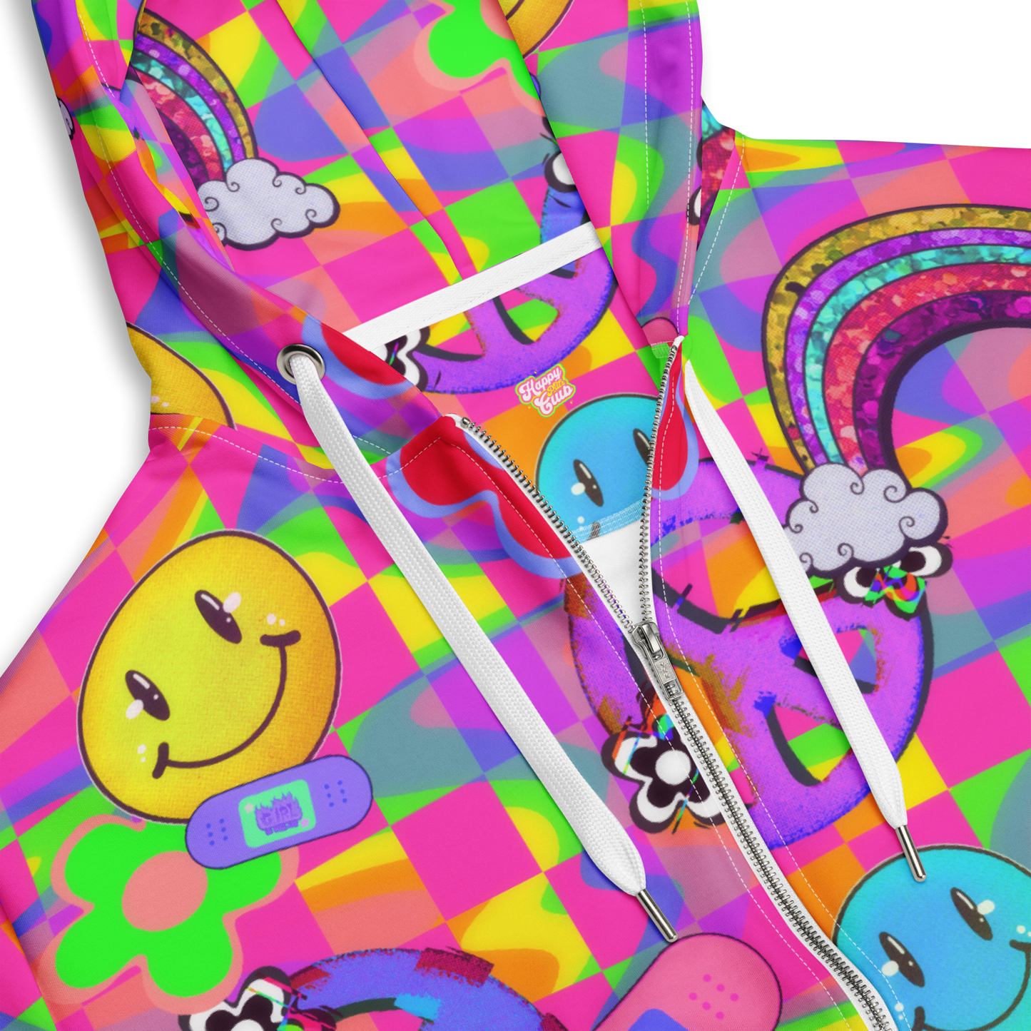 Hazy Daze Zip Up Hoodie