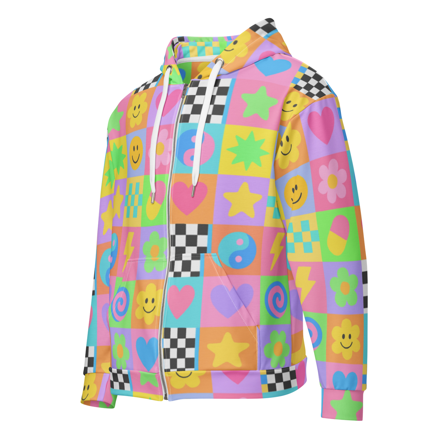 Vibe Check Zip Up Hoodie