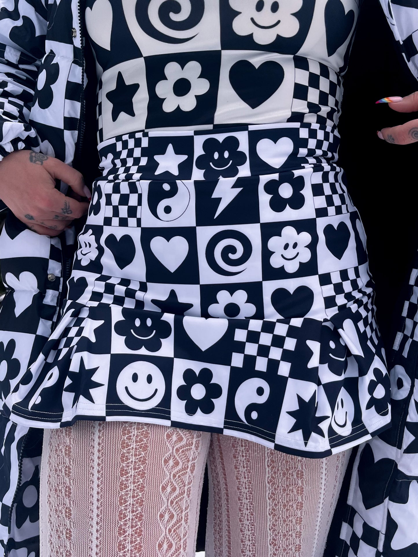 Chill Pill Pleated Skort