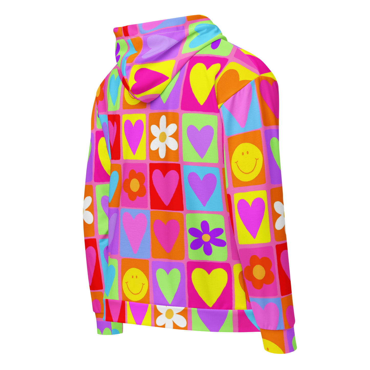 Happy Daze Zip Up Hoodie