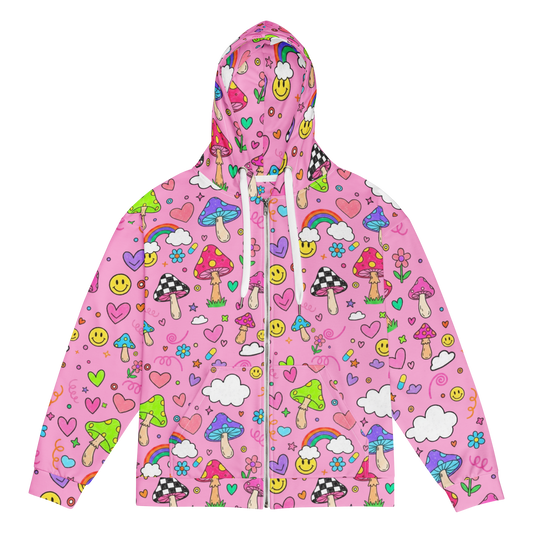 Groovy Shroom Zip Up Hoodie