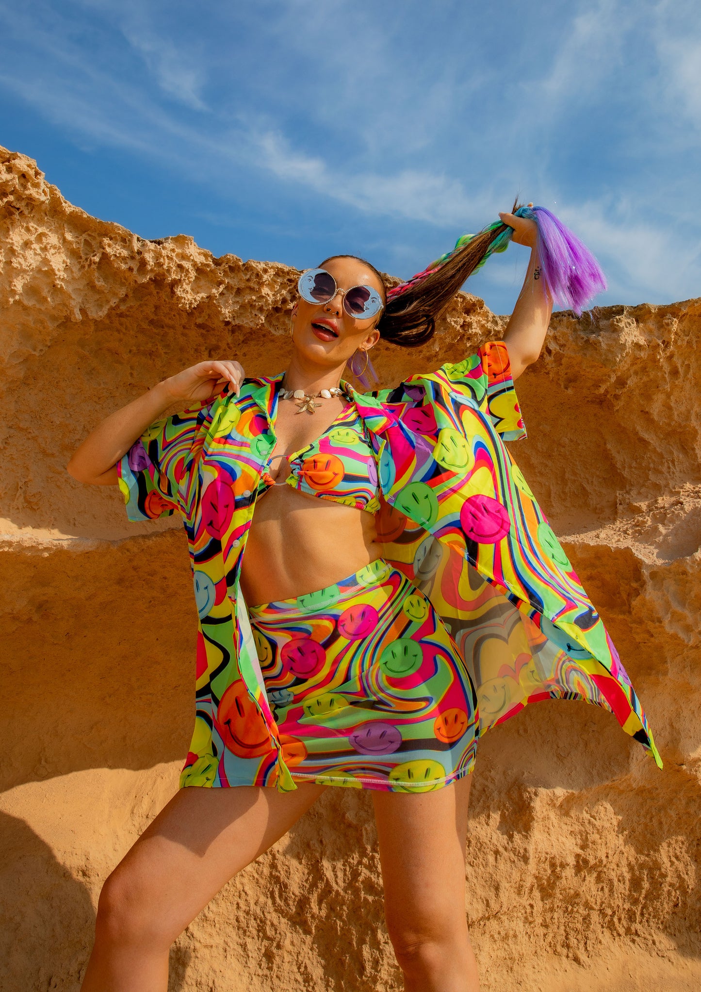 Trippy Drip Luxe Lounge Shirt