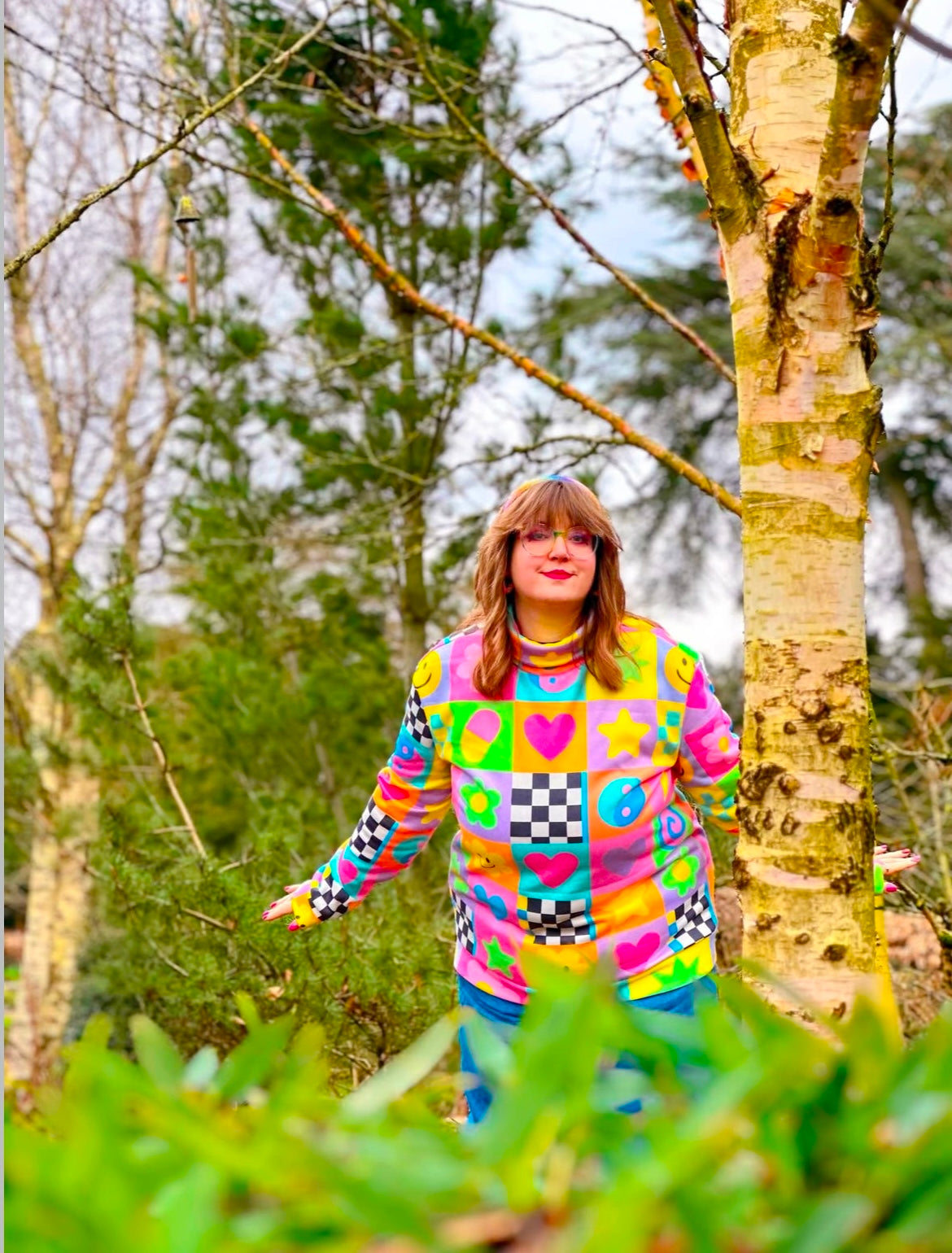 Vibe Check Knitted Roll Neck Fitted Sweater