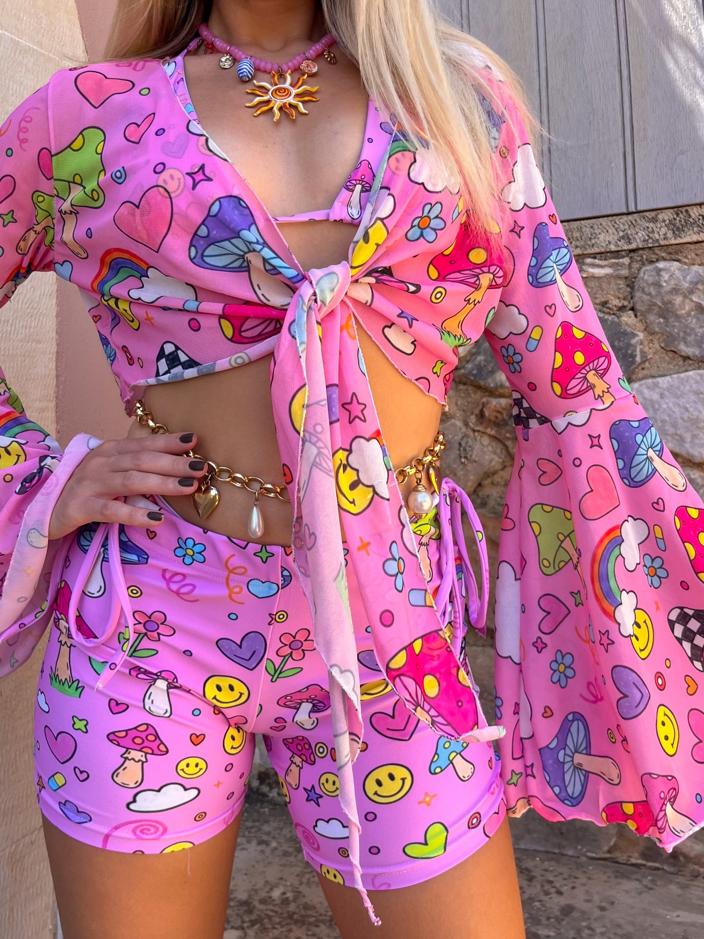 Groovy Shroom Hot Pants