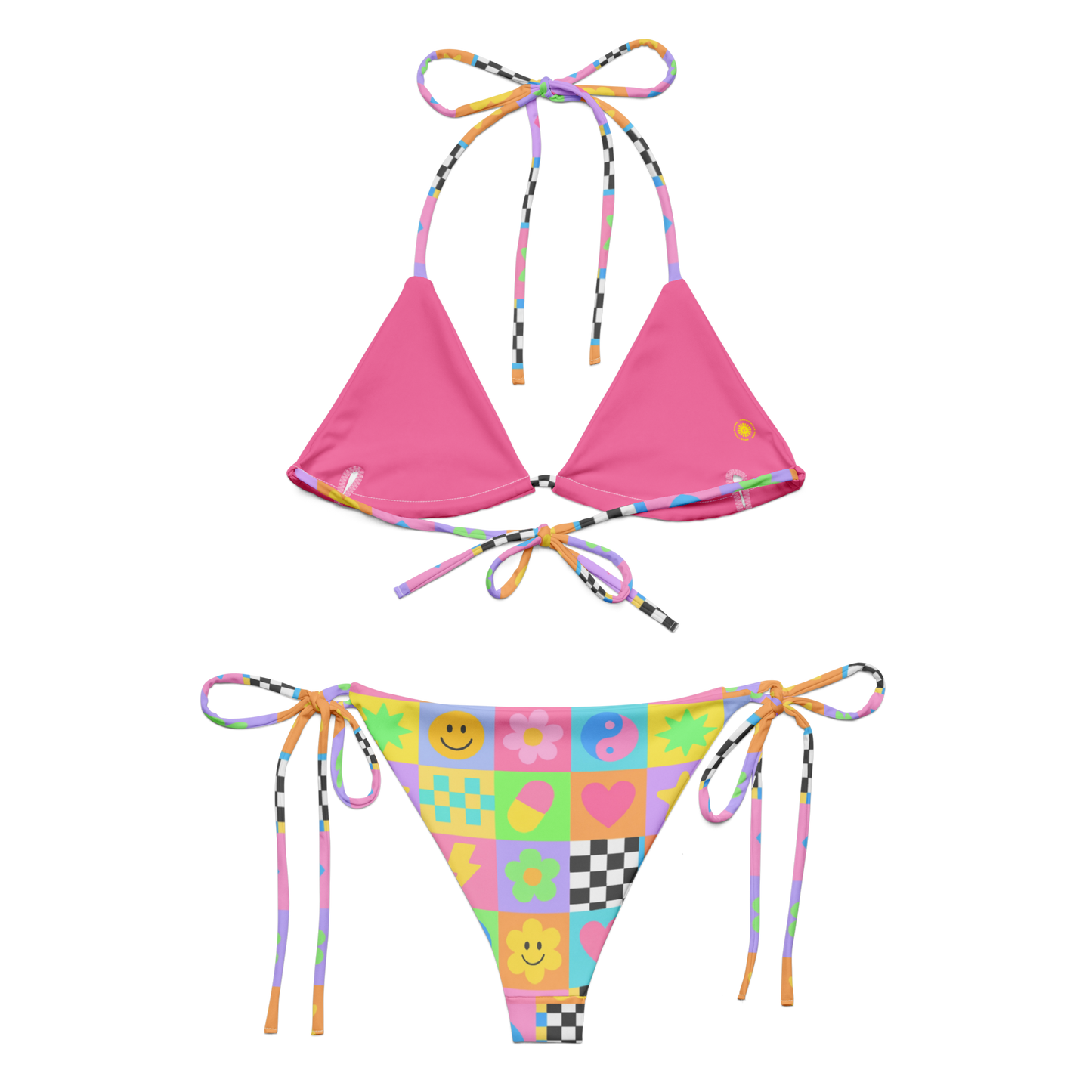 Vibe Check Triangle Bikini Set