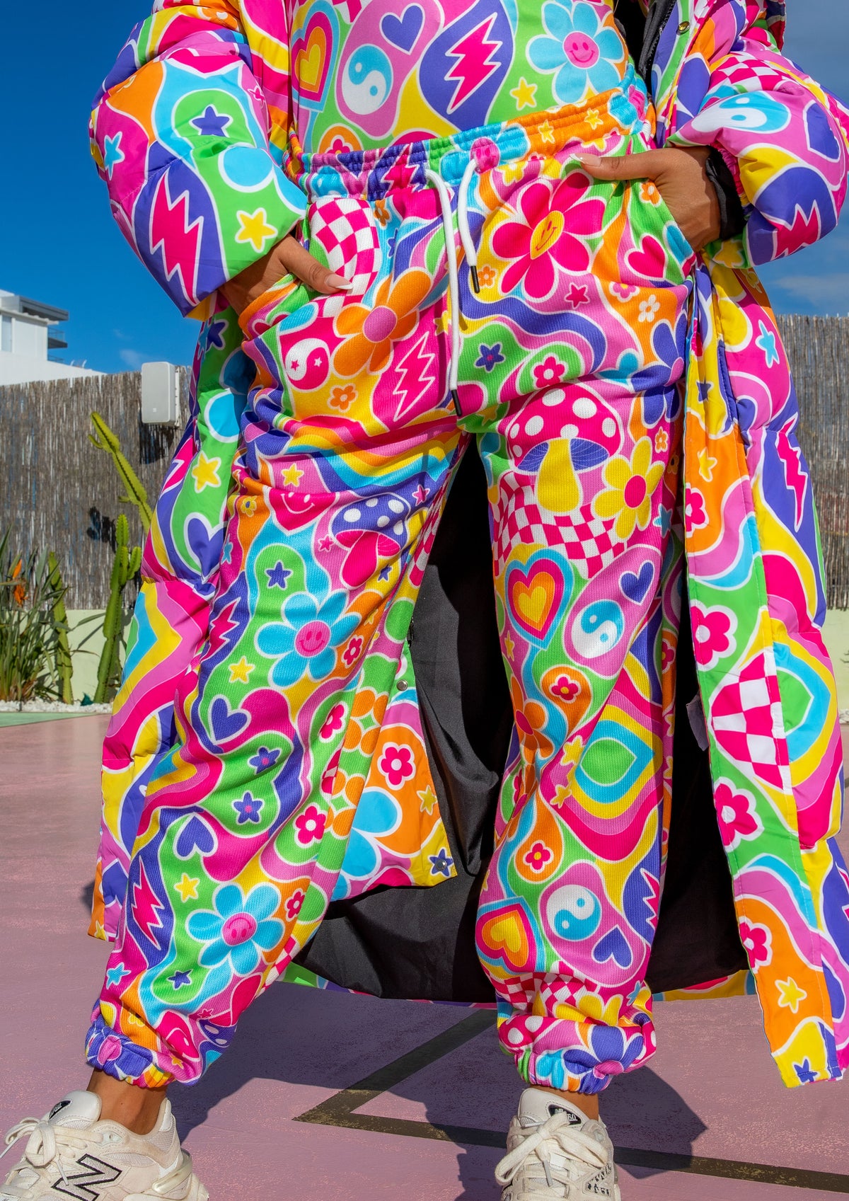 Groovy Love Knitted Cuffed Ankle Grazer Joggers
