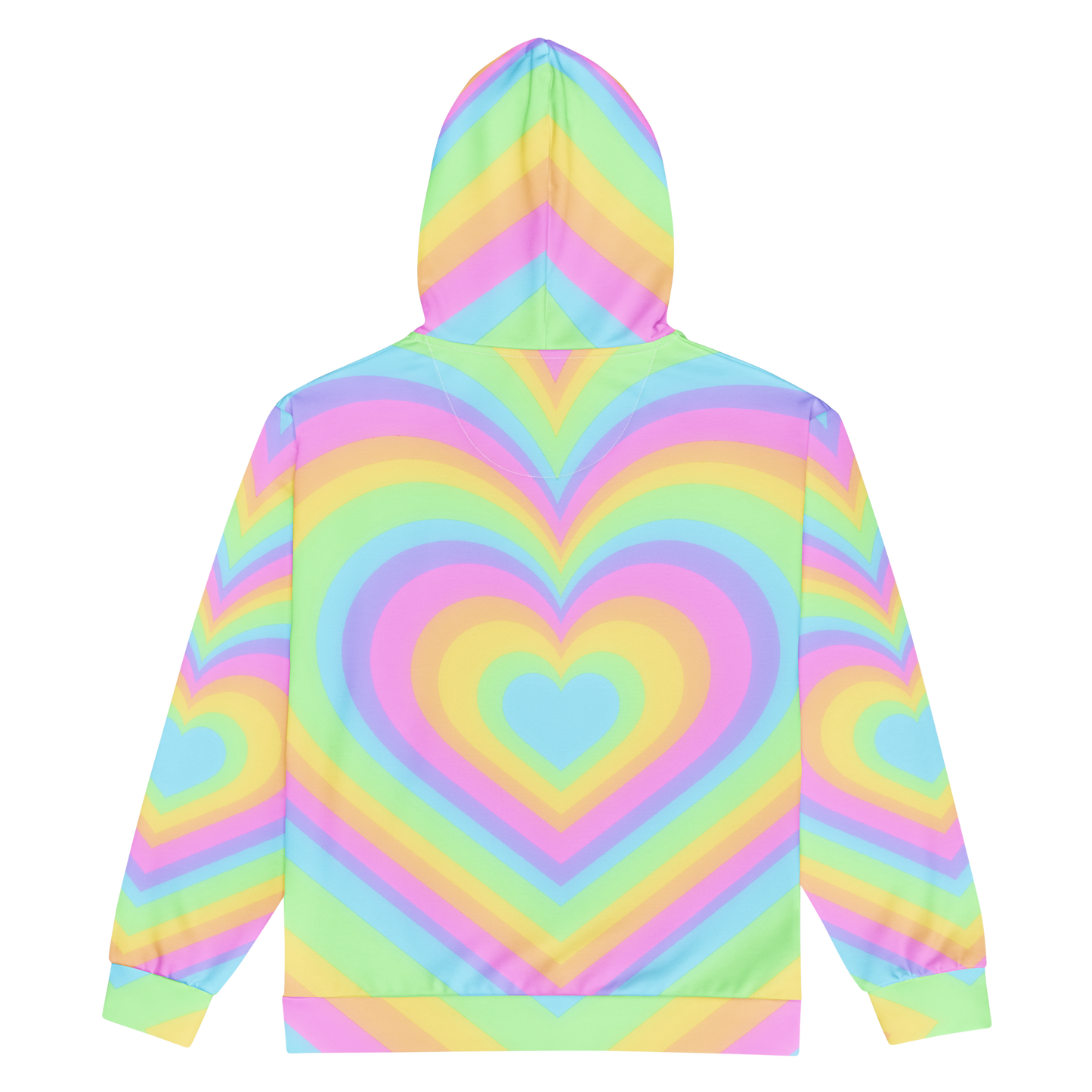 Loved Up Zip Up Hoodie (Pastel)