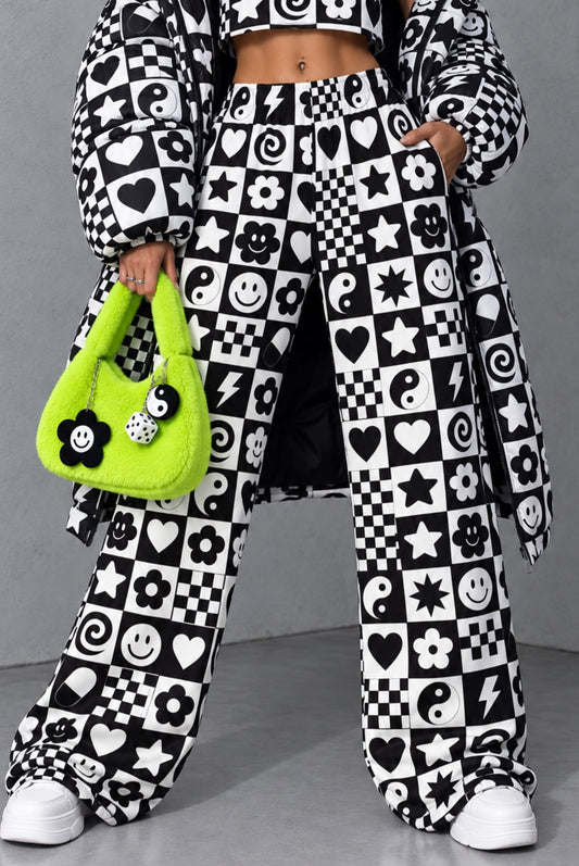 Chill Pill Wide Leg Trousers