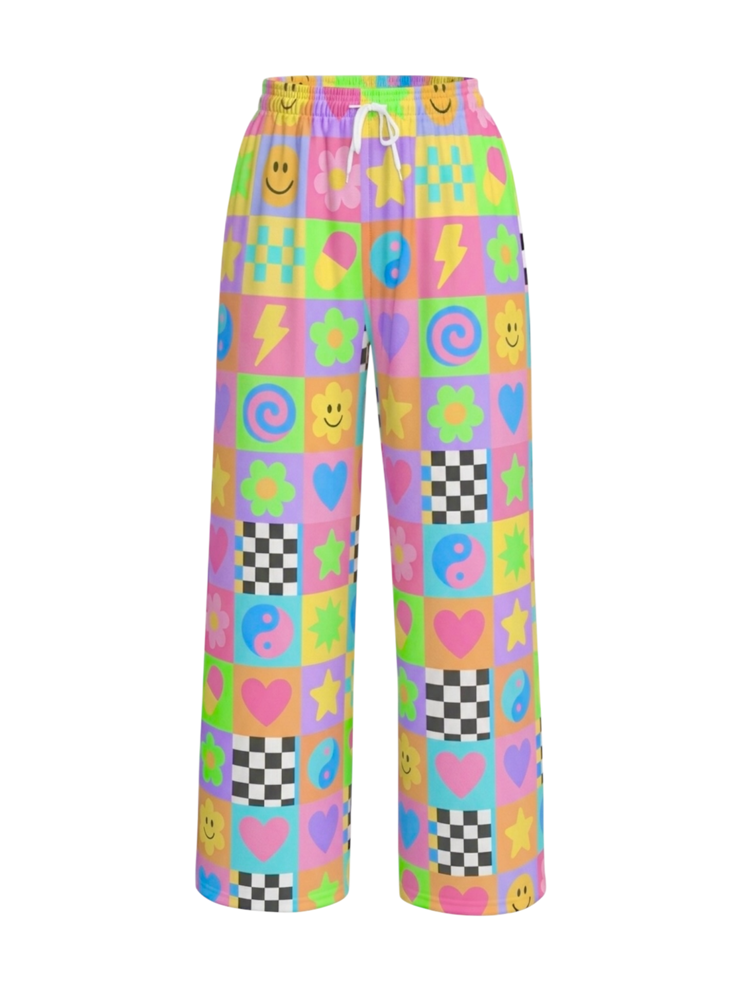 Vibe Check Knitted Wide Leg Joggers