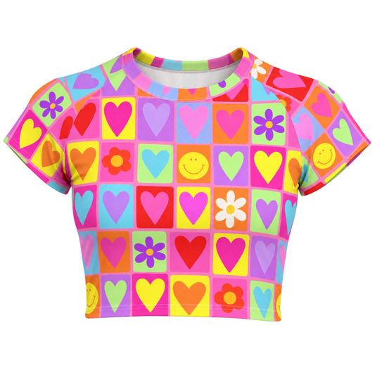 Happy Daze Cropped Tee