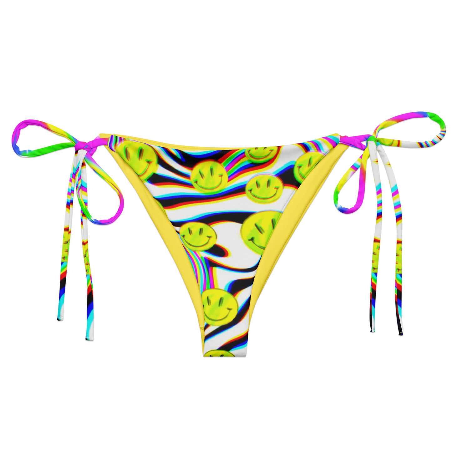 Disco Trip String Bikini Bottoms