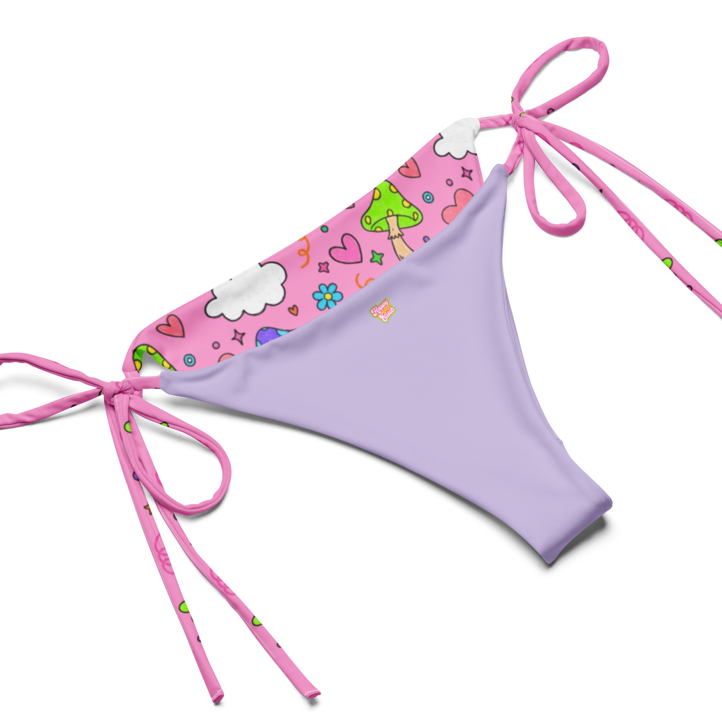 Groovy Shroom Triangle Bikini Set