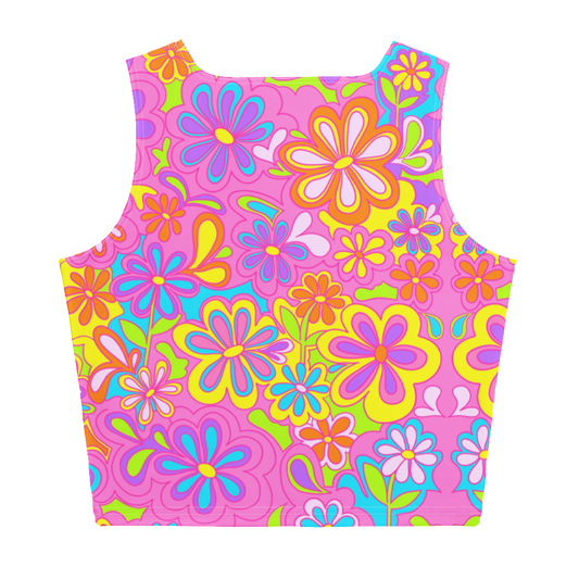 Groovy Bloom Reversible Tank Top