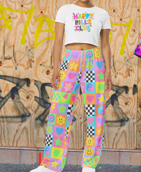 Vibe Check Wide Leg Trousers