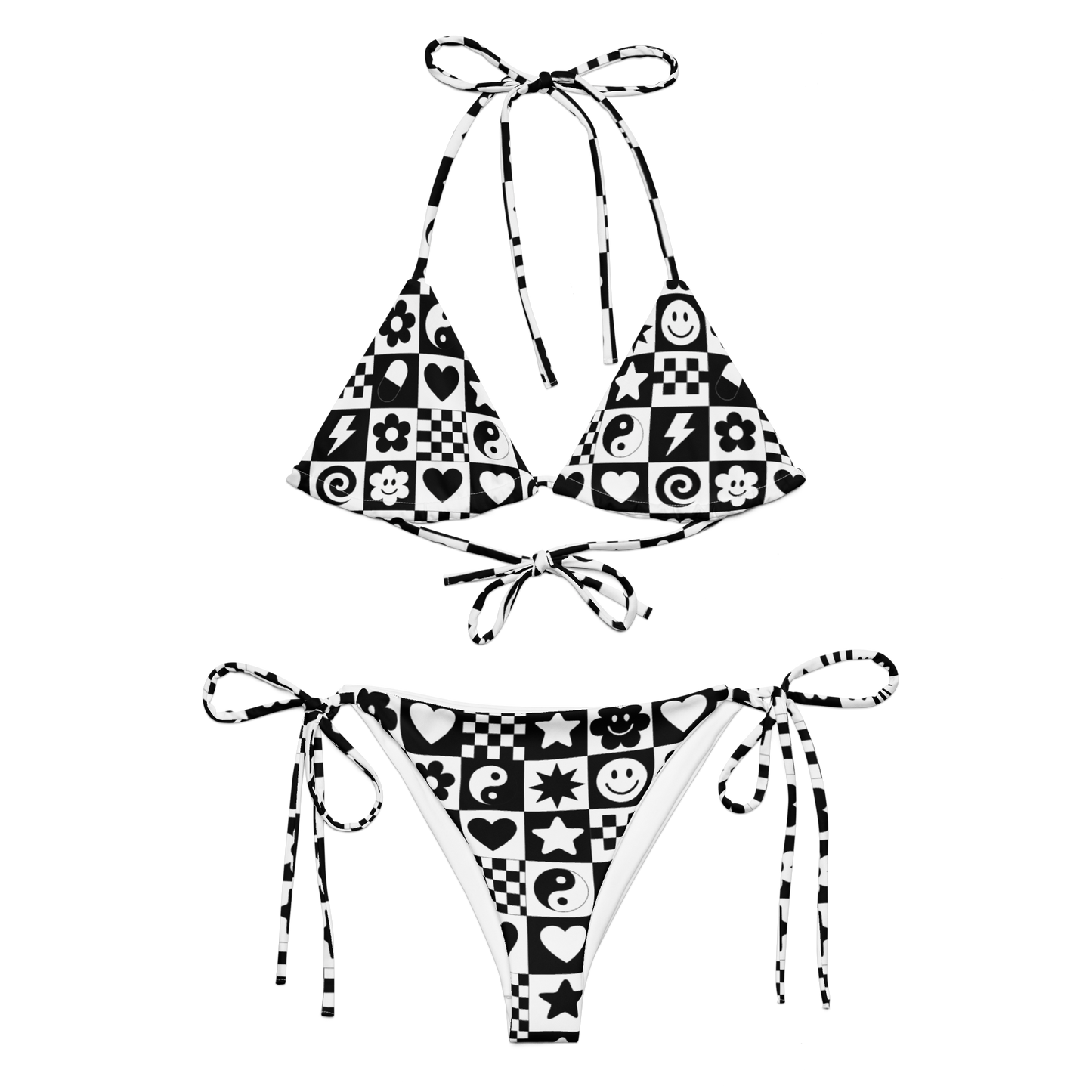 Chill Pill Triangle Bikini Set