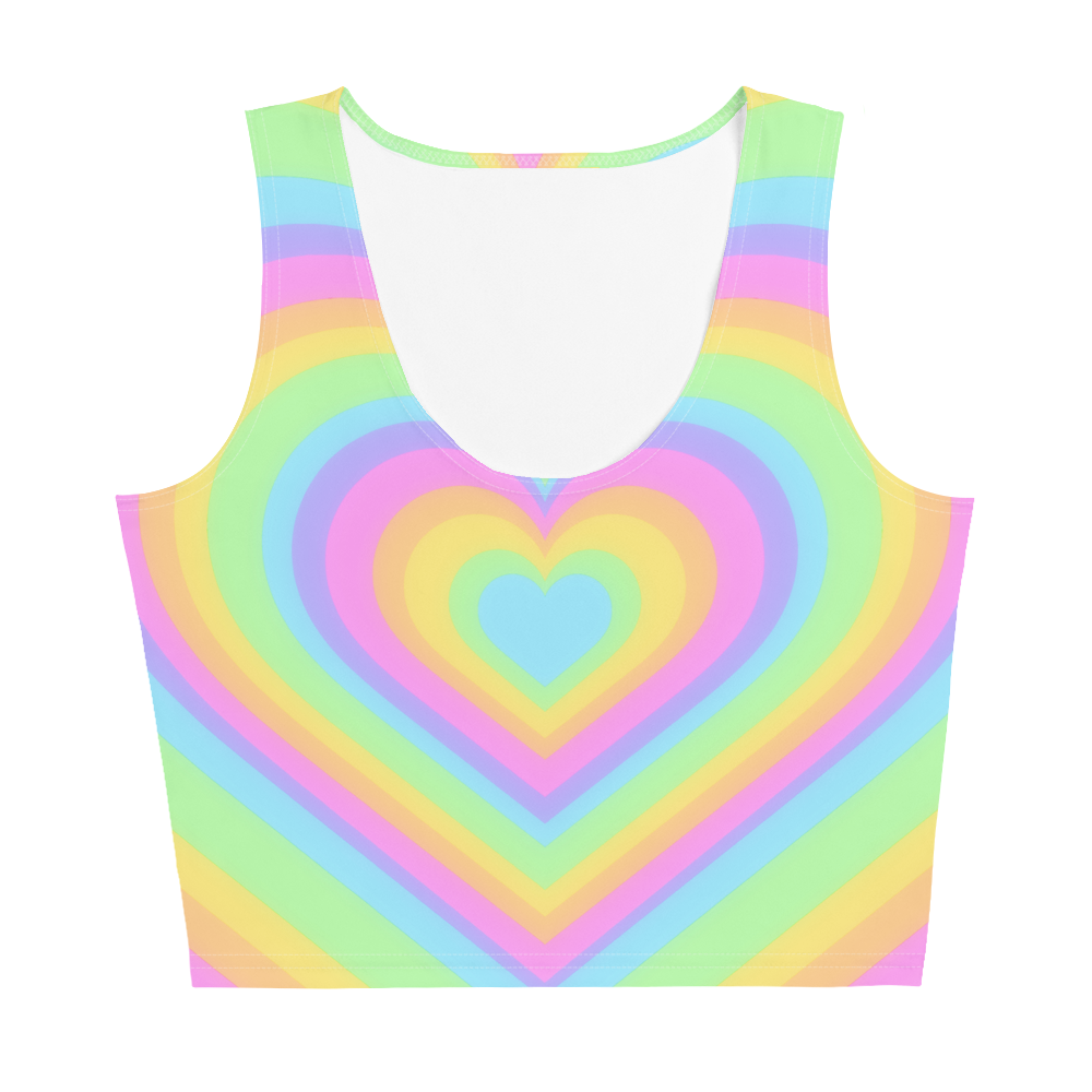 Loved Up Reversible Tank Top (Pastel)