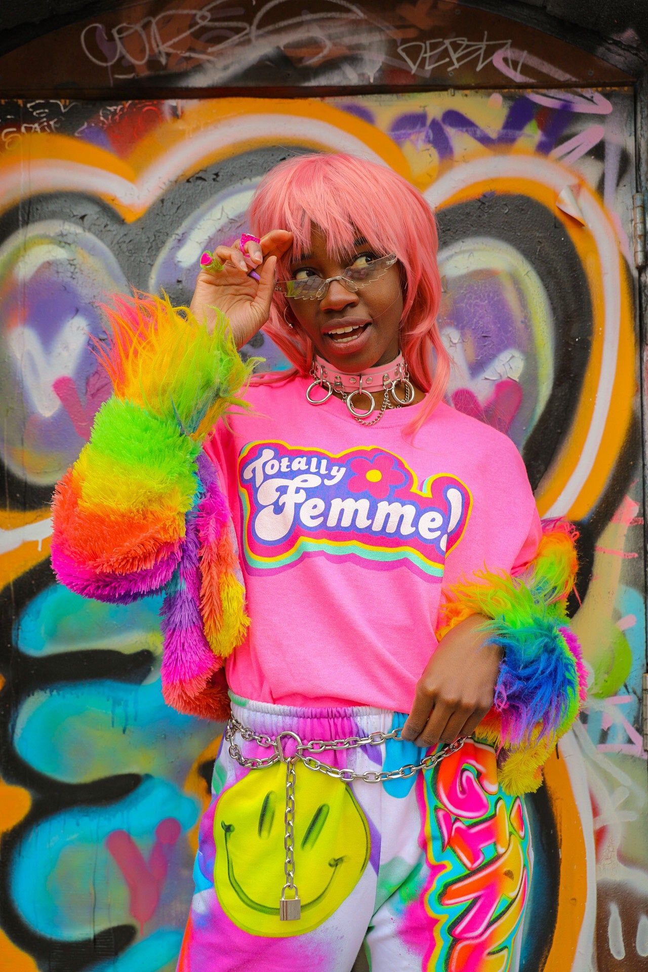 Totally Femme Plushie Pink Tee